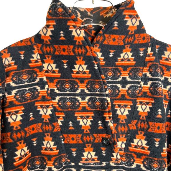 Outback Trading Co. Birdie Pullover Southwest Fleece Pattern Jacket W's Large - Picture 3 of 9